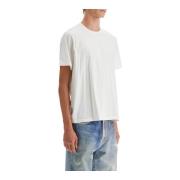 Boxy Cut Crew Neck T-Shirt