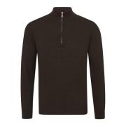 Grønn Half-Zip Genser Jakke Italia