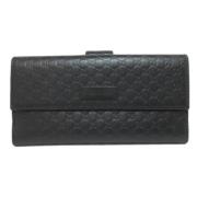 Pre-owned Leather wallets