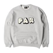 Chenille Brodert Crew Neck Sweatshirt