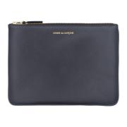 Skinn Pochette med Glidelås