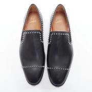 Pre-owned Leather flats