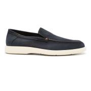 Blå Casual Lukkede Loafers