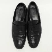 Pre-owned Leather flats