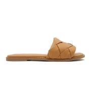 Costa Cognac Slip-On Sandal