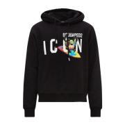 Logo Print Hoodie