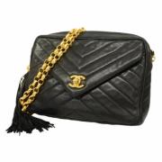 Pre-owned Leather chanel-bags