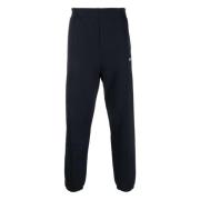 Blå Broderte Sweatpants Activewear