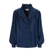 Indigo Silja Bluse Stilig Mote