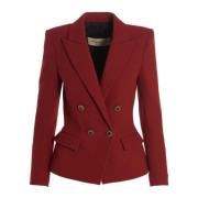 Dobbeltspent Ull Blazer Jakke