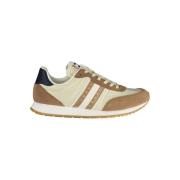 Beige Polyester Sneaker