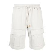 Casual Bermuda Cargo Shorts i Grønn