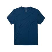 Petroleum Panos Emporio Bamboo/Cotton Crew Neck T Skjorter H