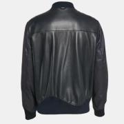 Pre-owned Leather outerwear