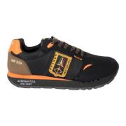 Tricolori Running Sneakers Svart Oransje