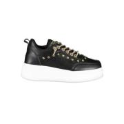 Svart Polyester Sneaker