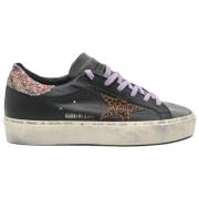 Svart Leopardstjerne Sneakers