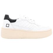 Hvit Svart Sneakers - Step Calf