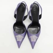 Pre-owned Satin heels