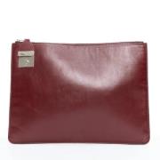 Pre-owned Leather clutches