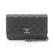 Pre-owned Leather chanel-bags