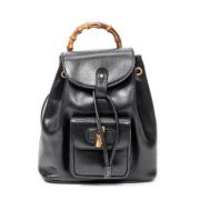 Pre-owned Leather backpacks