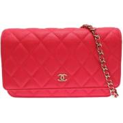 Pre-owned Leather chanel-bags