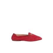 Pre-owned Suede flats