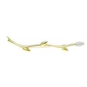 Pre-owned Yellow Gold brooches