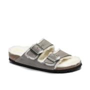 Shearling Stone Coin Arizona Sliders Kvinner