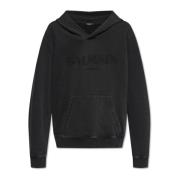 Sweatshirt med logo