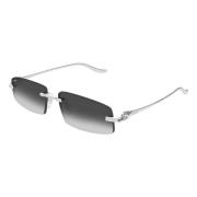 Metall Rimless Panther Solbriller