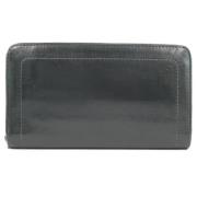 Pre-owned Leather wallets