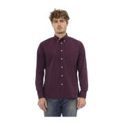 Button-down Skjorte - Kort Krage - Front Knappelukking