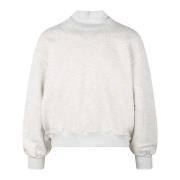 Koselig Turtleneck Sweatshirt med Brodert Logo