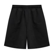 Shorts med brodert logo