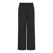 Elegant antrasitt pin-stripe bukser