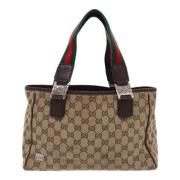 Pre-owned Canvas gucci-bags