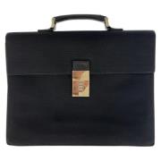 Pre-owned Leather briefcases