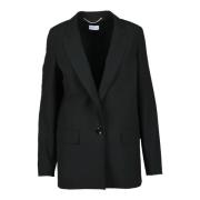 Elegant Blazer med Polyesterblanding