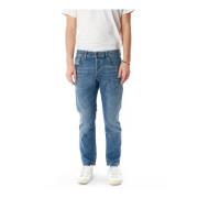 Slim Fit Midwaist Tapered Jeans