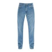 Slim Fit Jeans med Lav Midje