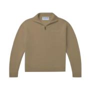 Lambswool Half-Zip Genser for Menn