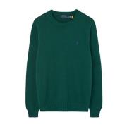 Brodert Grønn Jersey Sweaters