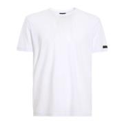 U T-Shirt MM Mano Crepe Bianco