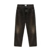 Svart Denim Jeans James Modell