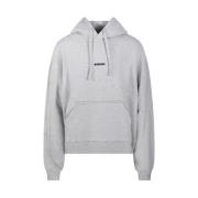 Klassisk Box Logo Hettegenser Sweatshirt