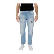 Slim Fit Bomull Jeans med Elastan