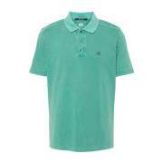 Gressgrønn Logo Print Polo Skjorte