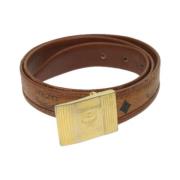 Pre-owned Leather belts